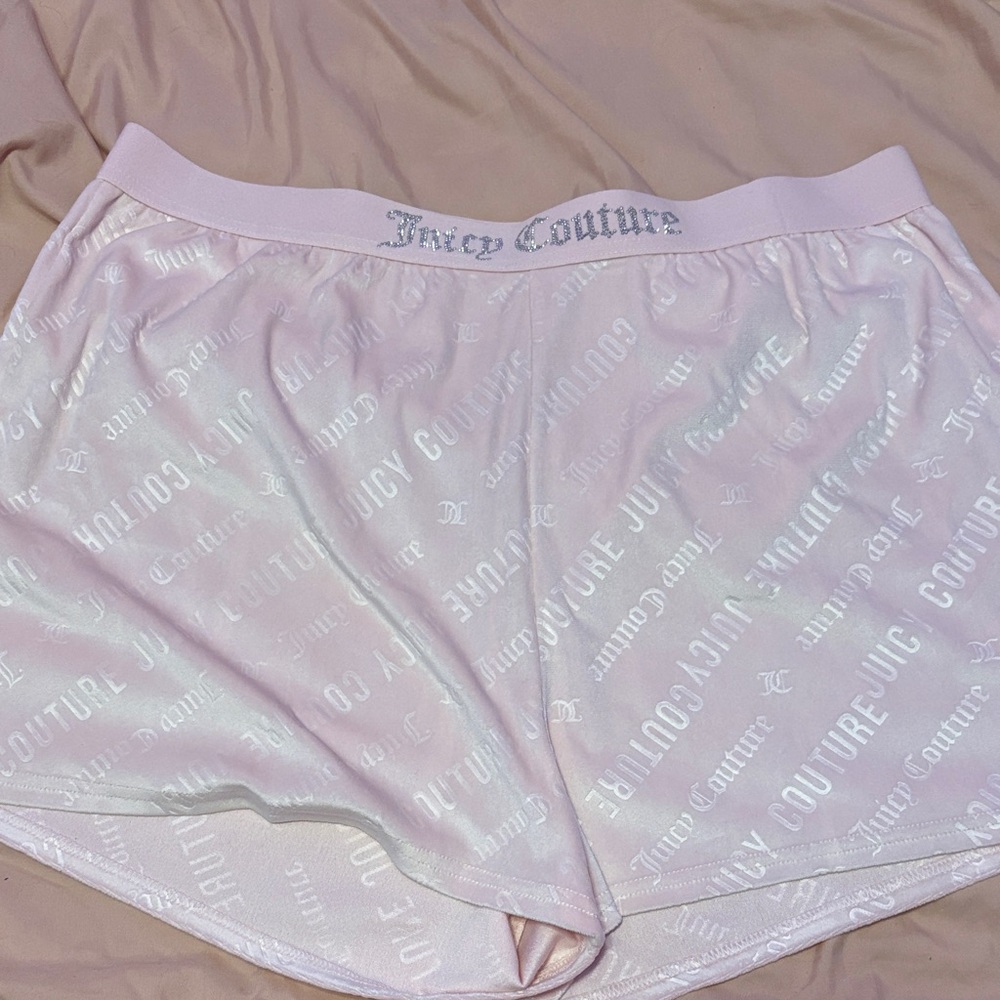 Juicy Couture Light Pink Athletic Shorts